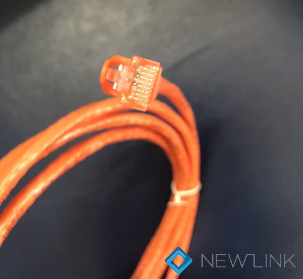 Dây mạng 0,3M Cat6 NewLink màu cam NL-1001FOR